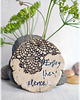 napisy dekoracyjne i tabliczki Enjoy the silence - dekor ceramiczny, zawieszka