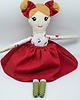 lalki Lalka handmade, szyta ręcznie, laleczka