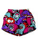 szorty damskie Shorty Spodenki Damskie DR.CROW Colorful Monsters