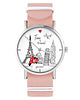 zegarki damskie Zegarek - Time to travel - brzoskwiniowy róż