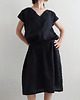 bluzki - inne Lniana sukienka BLACKMOON 100% len