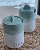 pojemniki kuchenne Ceramiczne ręcznie robione pojemniki na sól i cukier handmade
