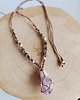 naszyjniki - inne Naszyjnik z ametystem