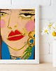 grafiki i ilustracje Red lips
