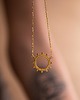 złote naszyjniki Łańcuszek Słońce