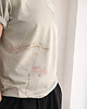 t-shirt damskie Botaniczna Cyna oversize