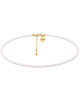 chokery Złoty choker z pereł SWAROVSKI CRYSTAL