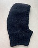 czapki damskie Kominiarka Balaclava z alpaki i merynosa czarna
