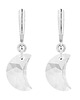 kolczyki srebrne Srebrne kolczyki z księżycami SWAROVSKI CRYSTAL