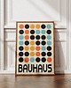 plakaty Minimalistyczny plakat - Bauhaus #10 - Do salonu, sypialni, biura