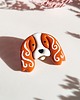 przypinki Pin Piesek Cavalier Cocker Spaniel  Rudy z Białym pin z pyszczkiem psa