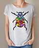 t-shirt damskie Żuk kolory Szary Oversize