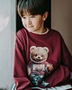 bluzy dla dziewczynki Bluza oversize Mac Teddy