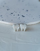kolczyki ceramiczne Kolczyki porcelanowe ZĘBY
