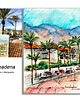 grafiki i ilustracje Obraz ręcznie malowany  Hiszpania Benalmadena