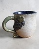 kubki Duży ceramiczny kubek z winogronkiem