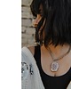 wisiory CRYSTAL WITCH - amulet z ametystem i obsydianem