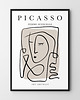 plakaty Plakat W stylu Picasso Twarz Kobiety