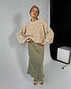 spódnice midi Spódnica Melody midi olive