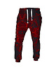 spodnie męskie Męskie Spodnie Fullprint DR.CROW Marble Dark Red