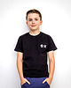 t-shirty dla chłopców Black Basic Pocket Tshirt - BLACK
