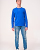 bluzy męskie Longsleeve Blue