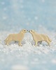 kolczyki ceramiczne Labrador mini pieski- ceramiczne kolczyki
