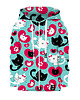 bluzy dla dziewczynki Bluza Zamek Dziewczynka DR.CROW Heart Kitty