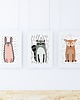 obrazy i plakaty do pokoju dziecięcego Zestaw plakatów / WOODLAND FRIENDS A4