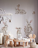 naklejki ścienne do pokoju dziecka Naklejki "Royal Bunnies XL"