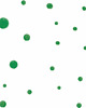 naklejki ścienne do pokoju dziecka Tapeta dziecięca Zielone Kropki ( Painted Dots )