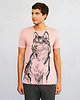 t-shirty męskie Siberian Husky Dog Men's T-shirt light pink