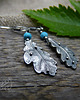 kolczyki wire wrapping Oak Forest - Kolczyki