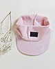 czapki dziecięce Opaska z daszkiem    Baby pink  DASZEK