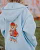 bluza z kapturem damska Bluza oversize rozpinana Rodney Teddy dla mamy i taty