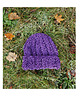 czapki damskie Fioletowa czapka beanie