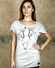 t-shirt damskie Bluzka JELEŃ