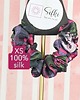 gumki do włosów XS mini mała gumka dla dzieci do włosów jedwab naturalny scrunchie kolorowe