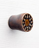 gałki do mebli Gałka mała do mebli ciemno-brązowa, wz.9