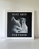 obrazy Obraz plakat akrylowy na płótnie - 'more amor por favor' 50x50cm