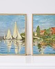 grafiki i ilustracje ZESTAW 2 PLAKATÓW  , Monet obrazy, impresjonizm