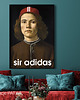 obrazy Sir Adidas - dekoracja ścienna