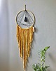 łapacze snów Łapacz snów dream catcher duży musztardowy