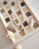 chokery Choker z drobnych perełek