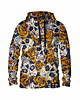 bluza z kapturem damska Damska Bluza z kapturem DR.CROW Skull Tatoo Honey