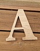 napisy dekoracyjne i tabliczki Litera z drewna, dąb, dekoracyjna times new roman