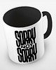kubki Kolorowy kubek SORRY NOT SORRY - mix kolorów