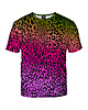 t-shirt damskie Damski T-shirt DR.CROW  Multicolor Leopart