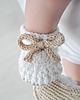 buty dziecięce Skarpetki z kokardką