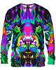 bluzy męskie Bluza Bez Kaptura Męska DR.CROW Lew Tiger